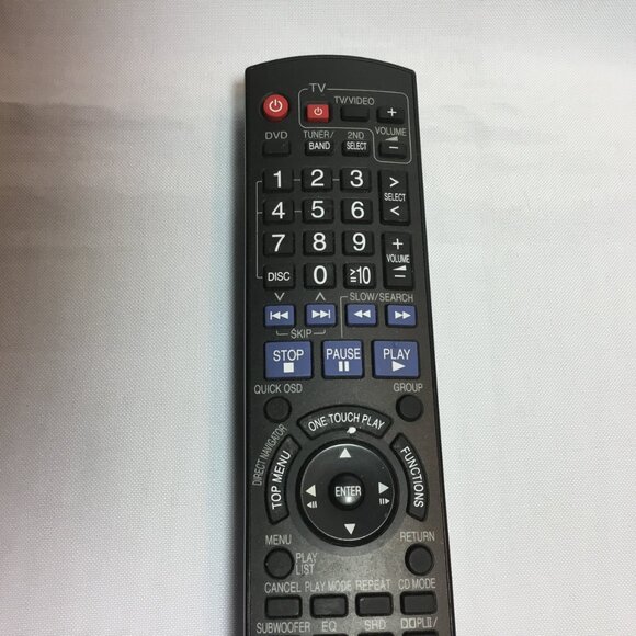 PANASONIC EUR7662YW0 DVD HOME THEATER SYSTEM REMOTE - See Vid of Testing WORKS! - Picture 2 of 5